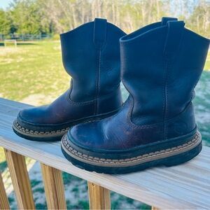 Georgia Boot Kids Brown Leather Boots